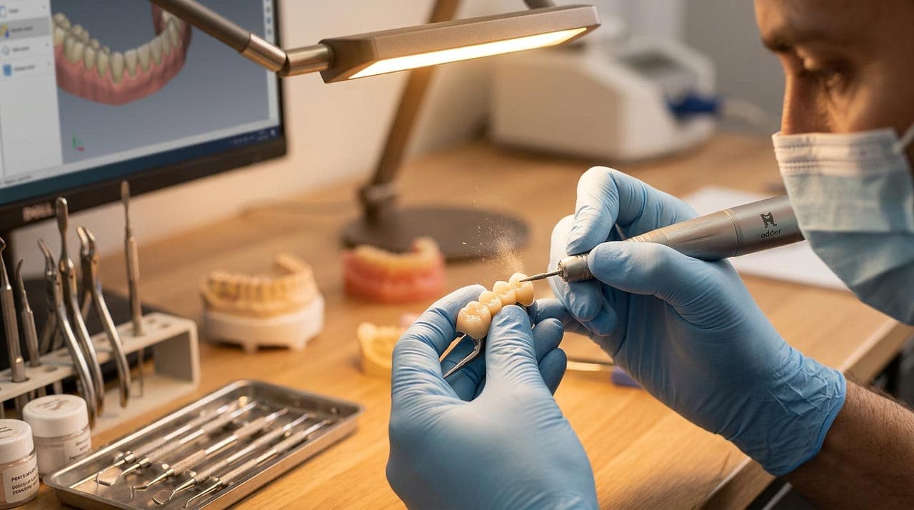 Elaboración de prótesis dentales en Ferrol